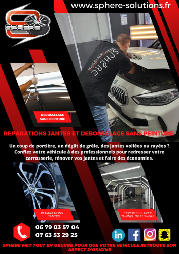 SPHERE DSP ET REPARATION JANTES